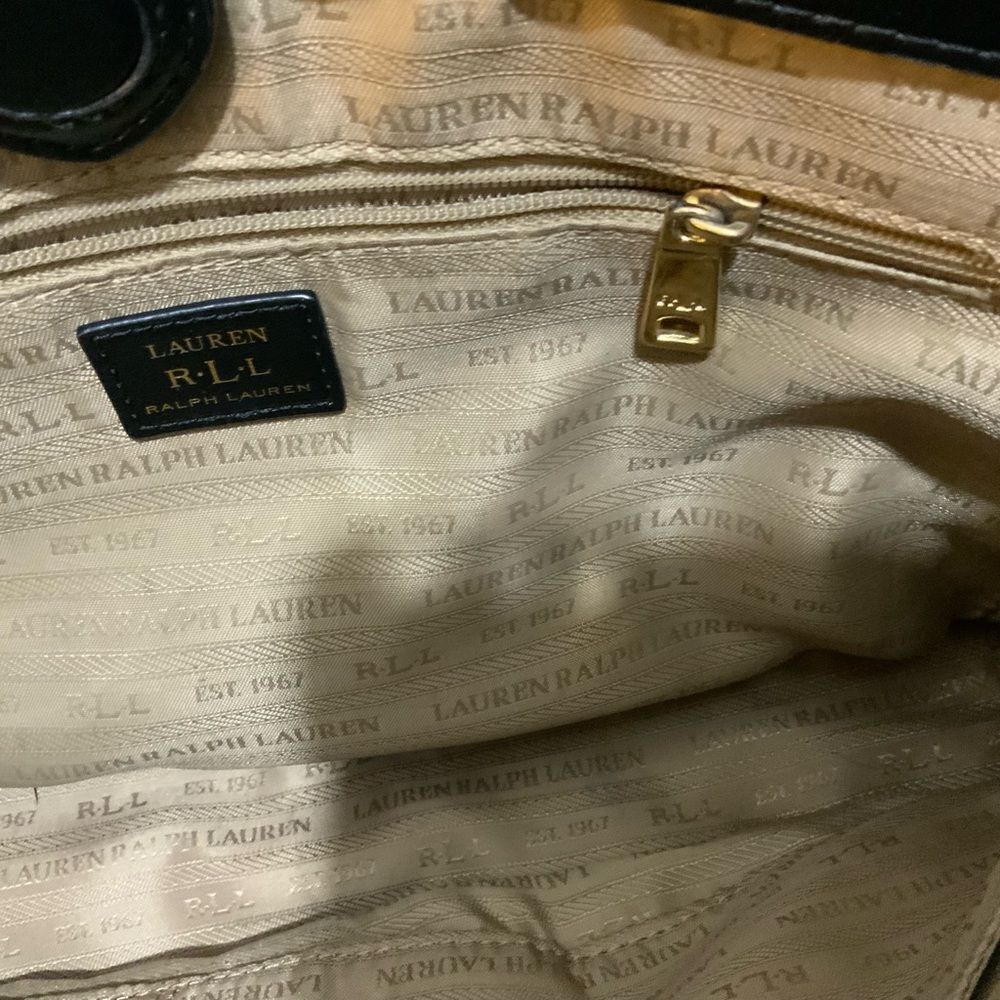 Lauren Ralph Lauren Newbury Double Zip Satchel - Picture 12 of 15